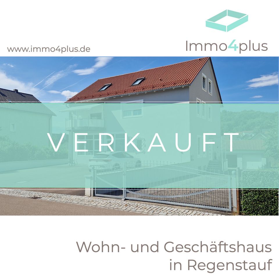 Top gepflegtes Wohn- u. Geschäftshaus mit 470 m² Wohn-/Nutzfläche, Doppelgarage und 5 Stellplätzen!